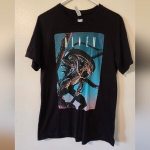 Black Alien Graphic T-Shirt